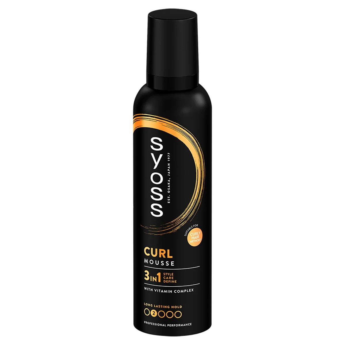 Syoss Curl Control pianka do włosów kręconych zapobiegająca puszeniu mocna, 250 ml