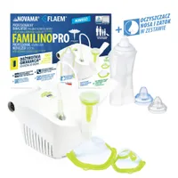 Novama FamilinoPro by Flaem z Rhino Clear, inhalator pneumatyczno-tłokowy