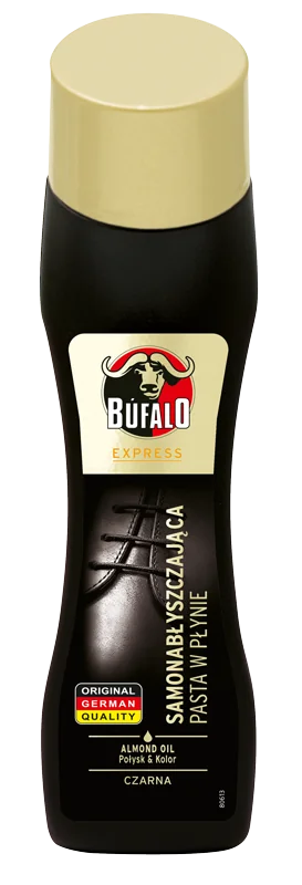 Bufalo czarna samonabłyszczająca pasta w płynie, 75 ml