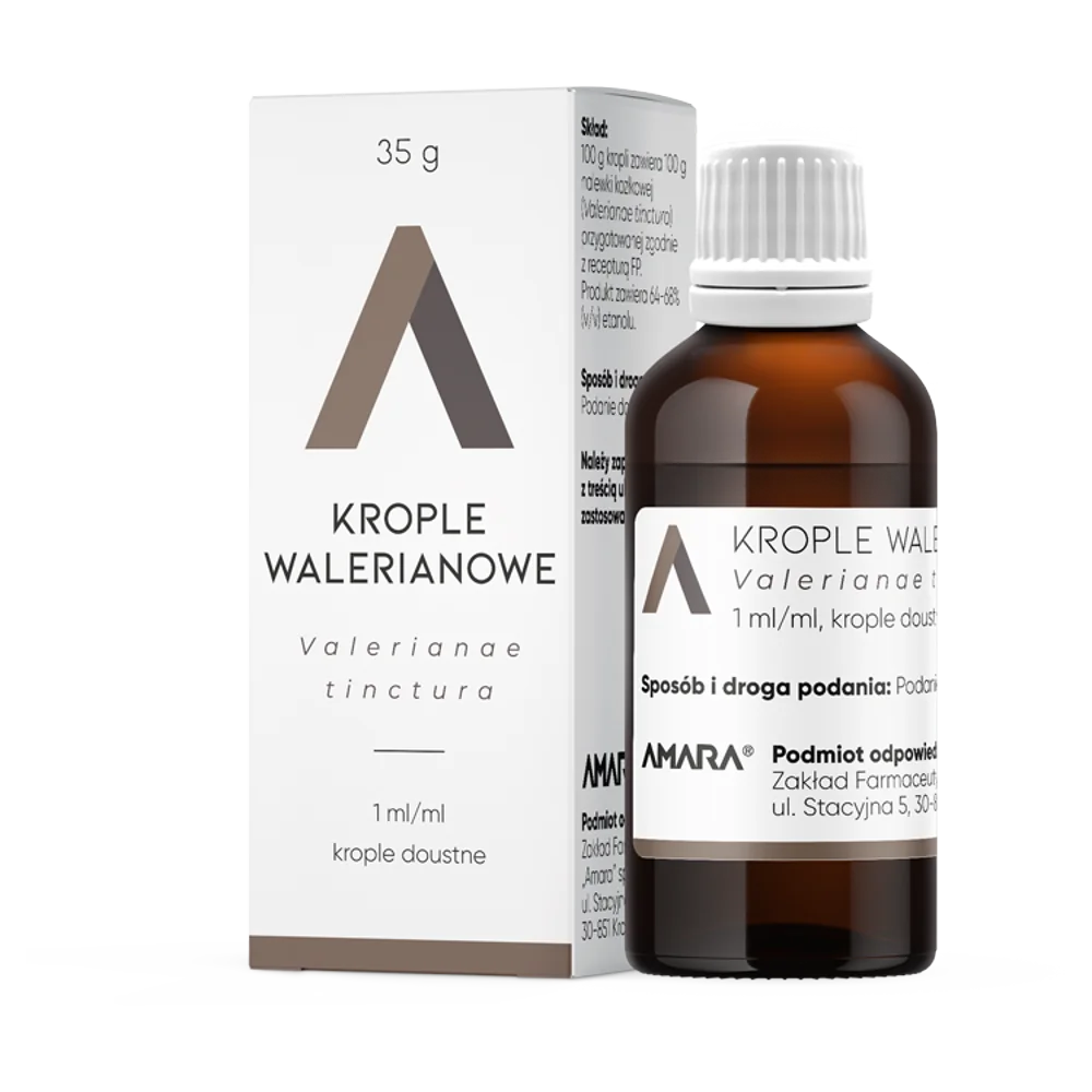 Amara krople walerianowe, 35 g