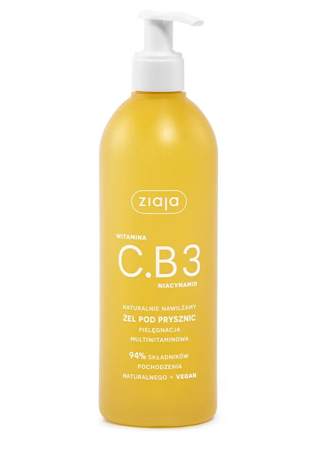 Ziaja Witamina C.B3 niacynamid żel pod prysznic, 400 ml