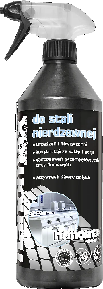 nanomax Professional preparat do czyszczenia stali nierdzewnej, 1 l