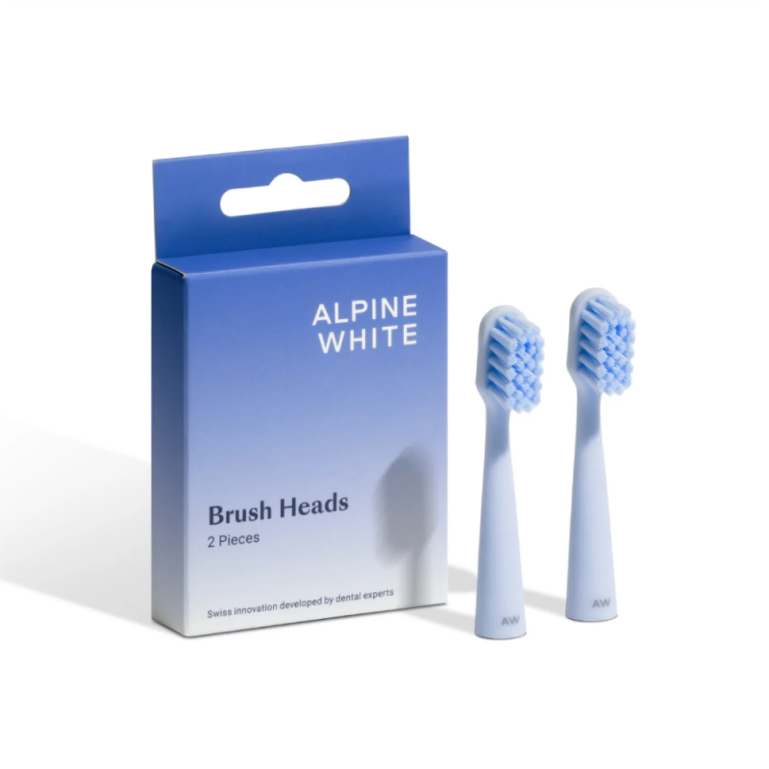 Alpine White wymienne końcówki do szczoteczki sonicznej, 2 sztuki