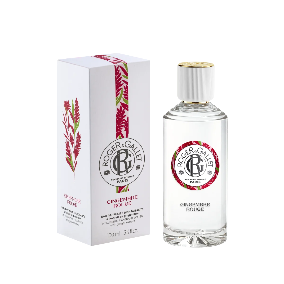 Roger & Gallet Gingembre Rouge woda zapachowa, 100 ml