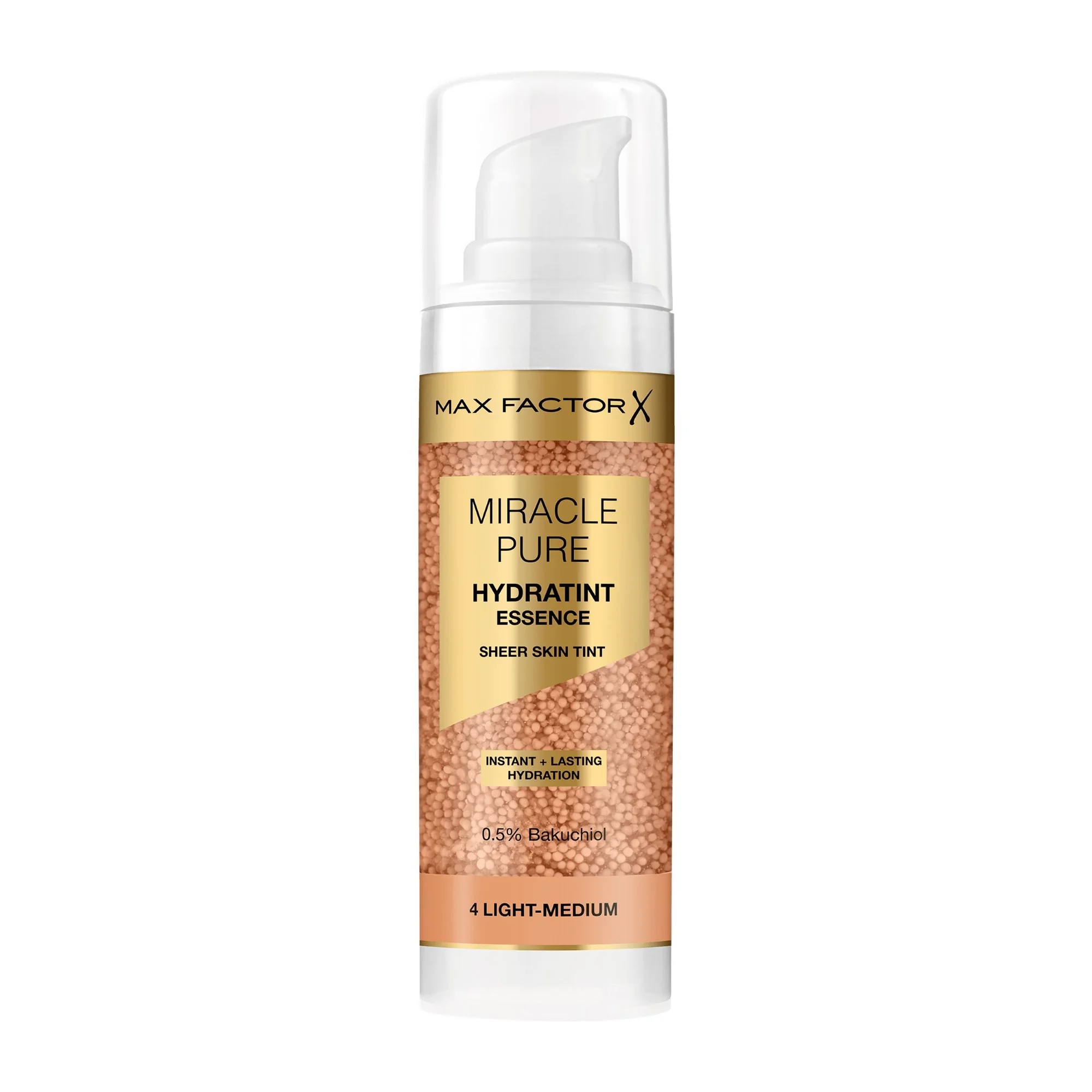 Max Factor Miracle Pure Hydratint Essence podkład do twarzy, 4 Light-Medium, 30 ml