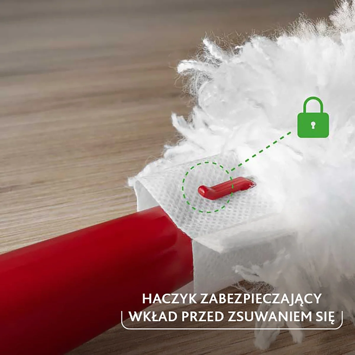 Vileda Flex & Catch miotełka do kurzu z krótką rączką + 2 wkłady