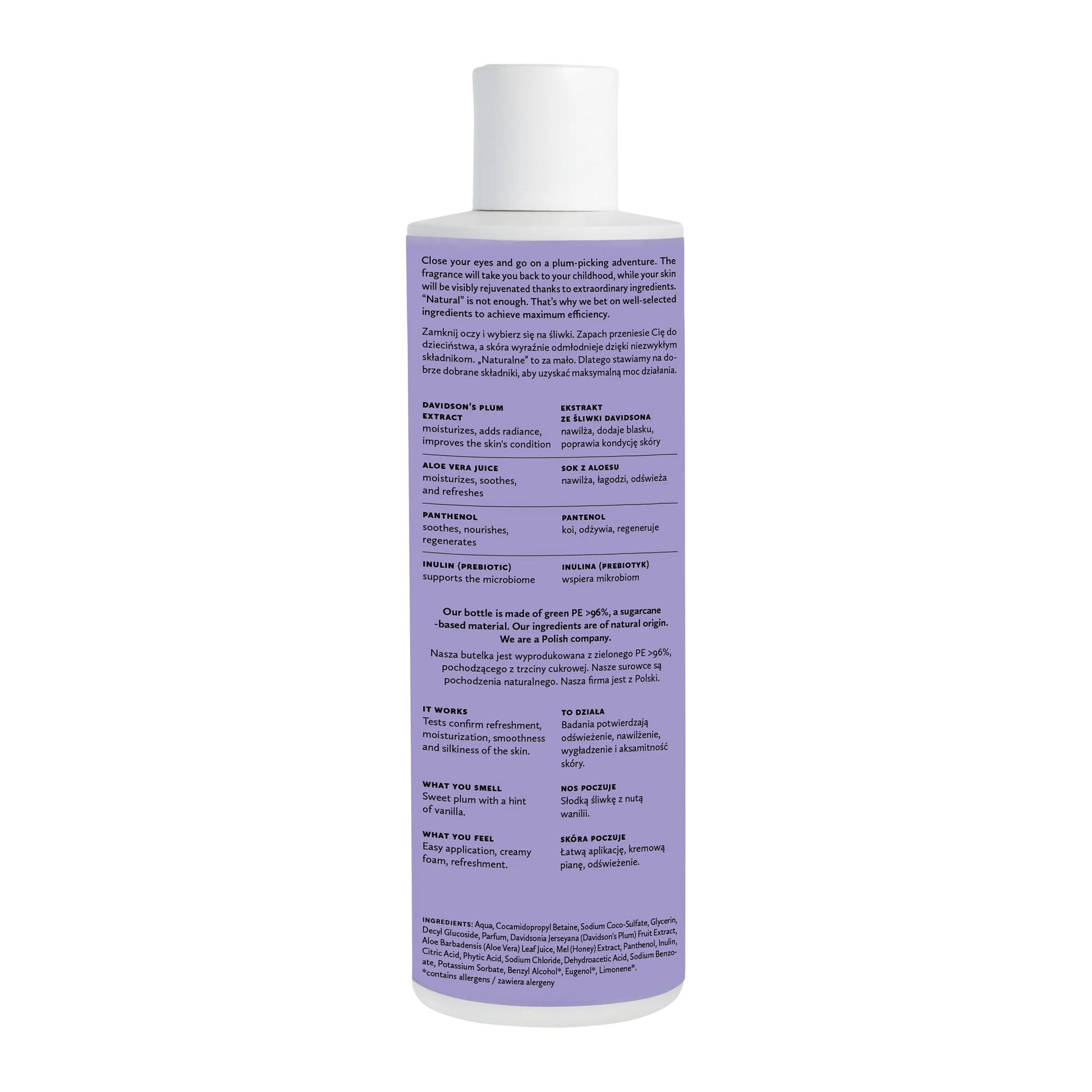 Hagi Na śliwki żel do mycia ciała, 300 ml