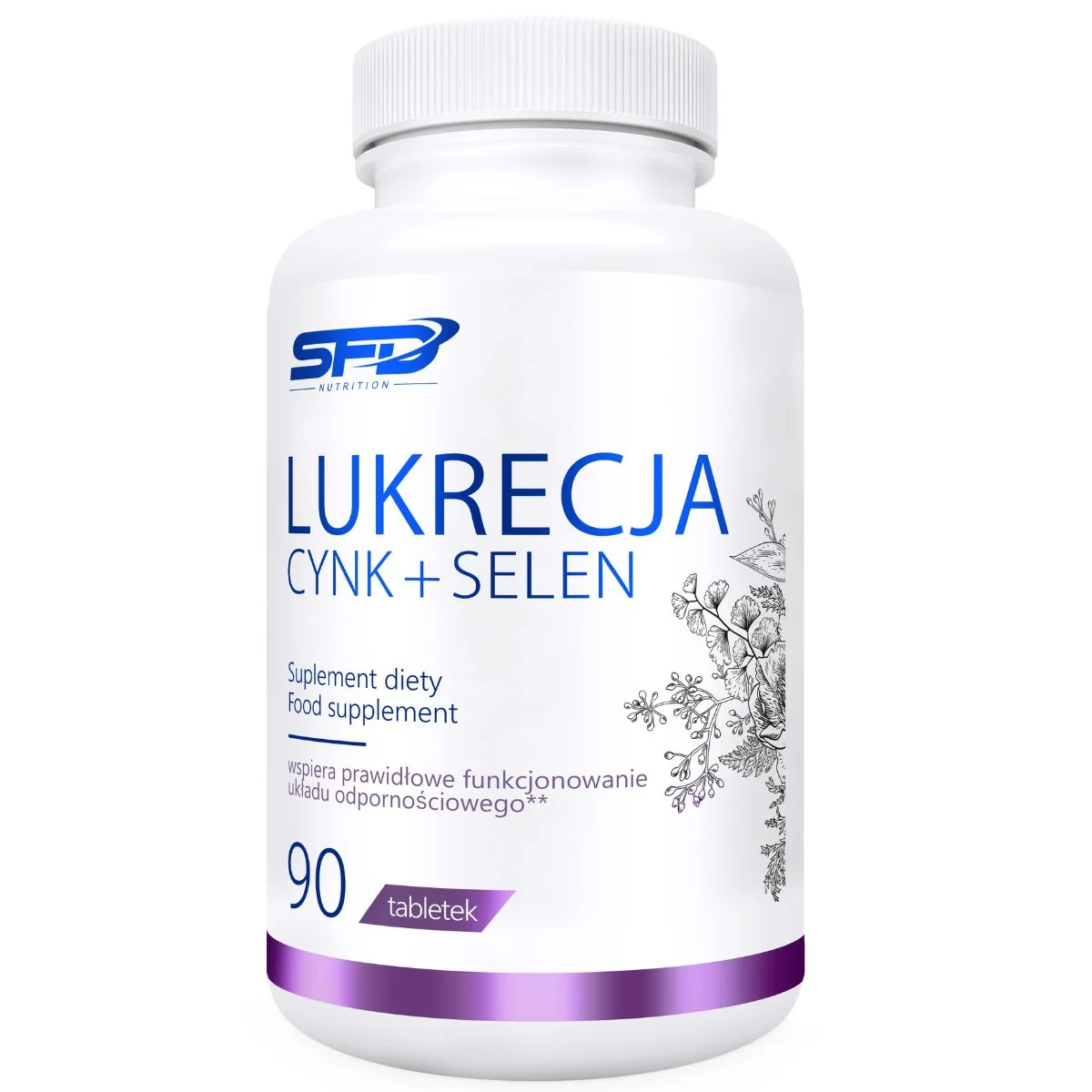 SFD Lukrecja + Selen + Cynk 90 tabletek