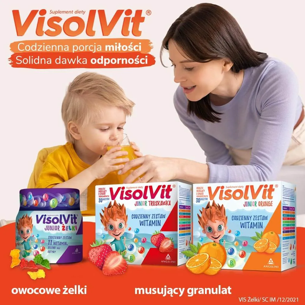 VisolVit Junior, suplement diety, 50 żelków 