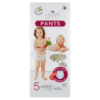 Bella Baby Happy Pants 5 Junior 11-18 kg Pieluchomajtki, 40 sztuk