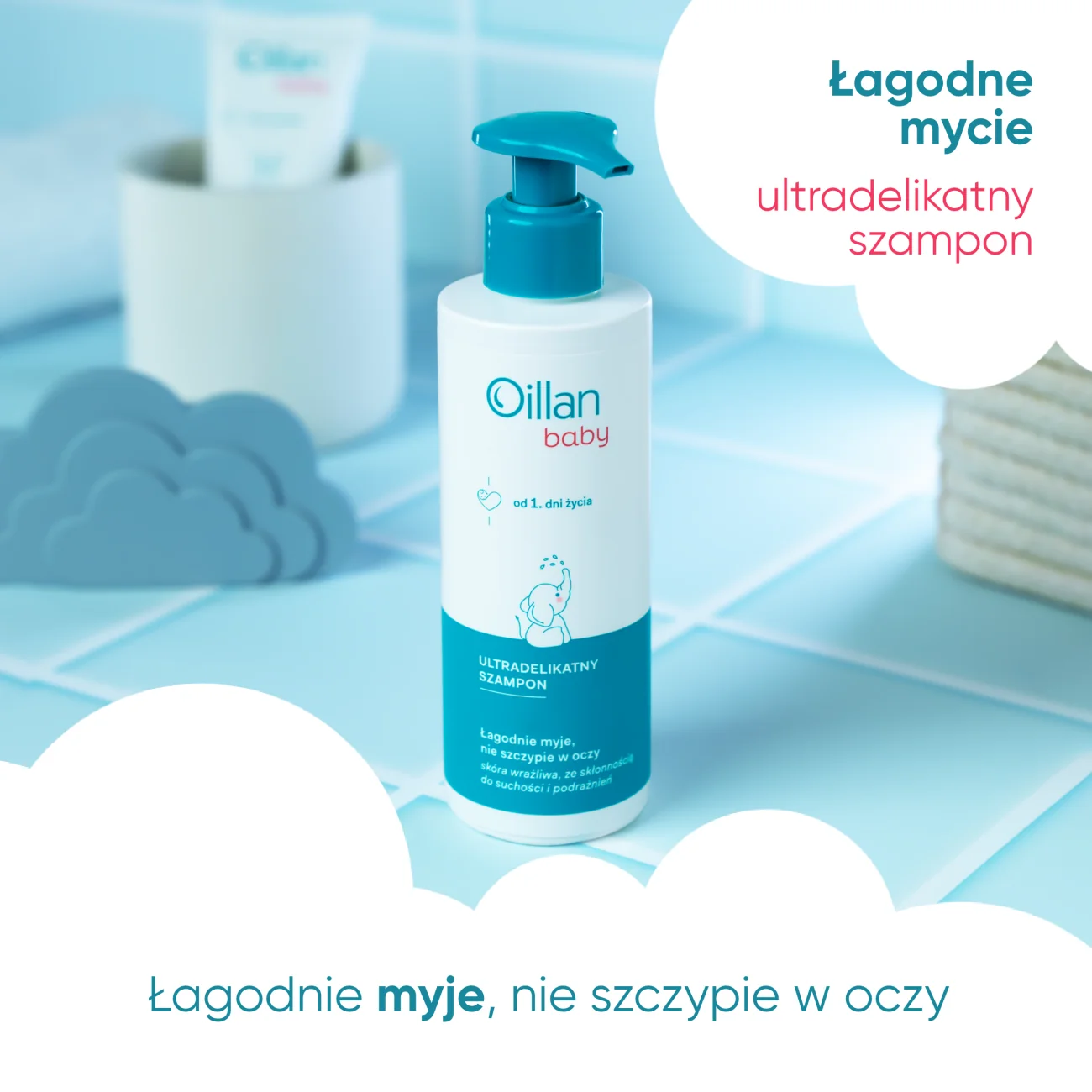 Oillan Baby ultradelikatny szampon, 200 ml