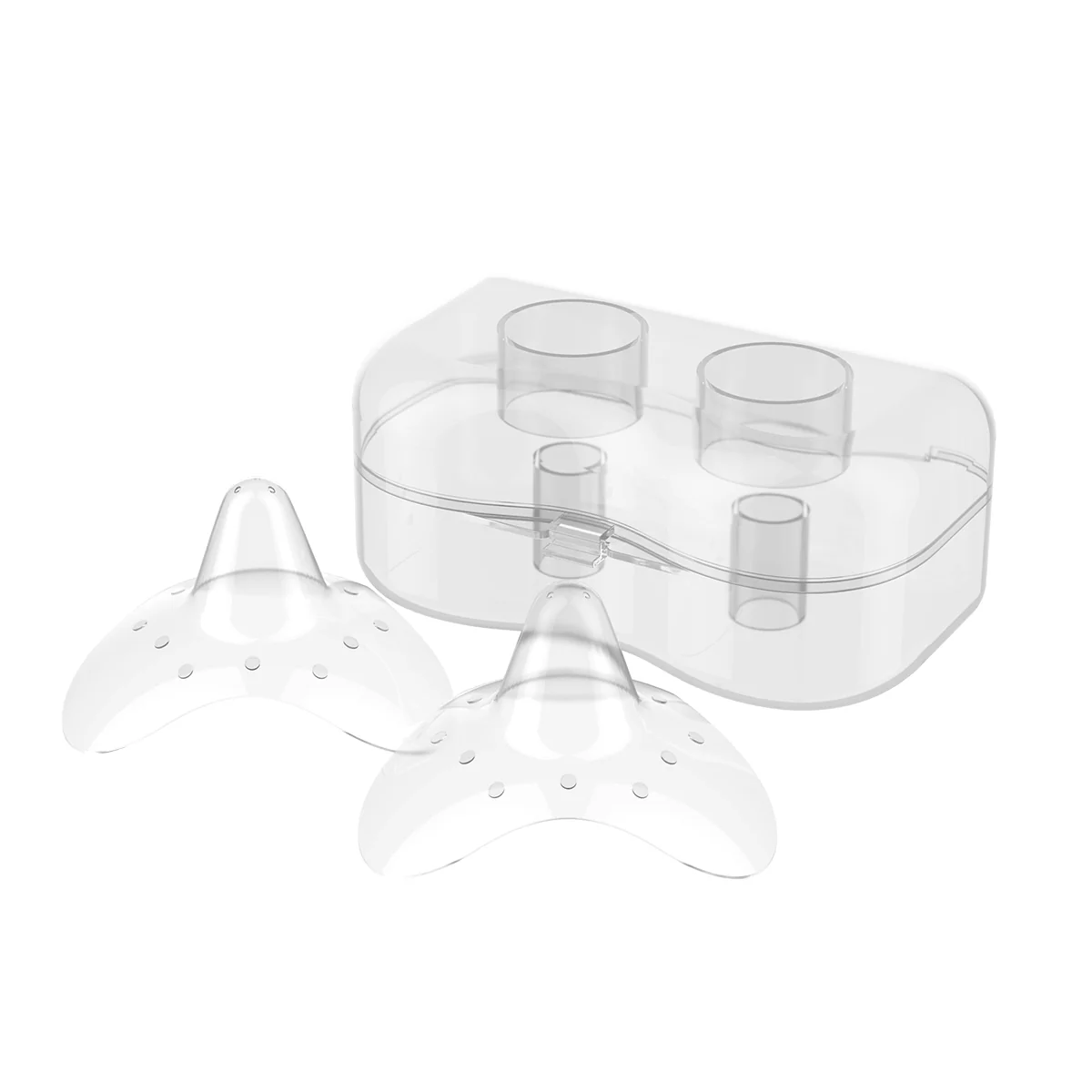 Babyono Natural Nursing silikonowe osłonki na piersi, rozmiar S, 823/S, 2 szt.