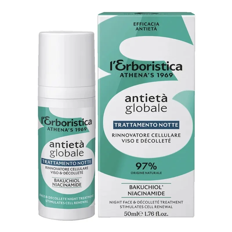L'Erboristica Antietà Globale intensywny przeciwzmarszczkowy krem do twarzy kolagen i omega 3-6, 50 ml