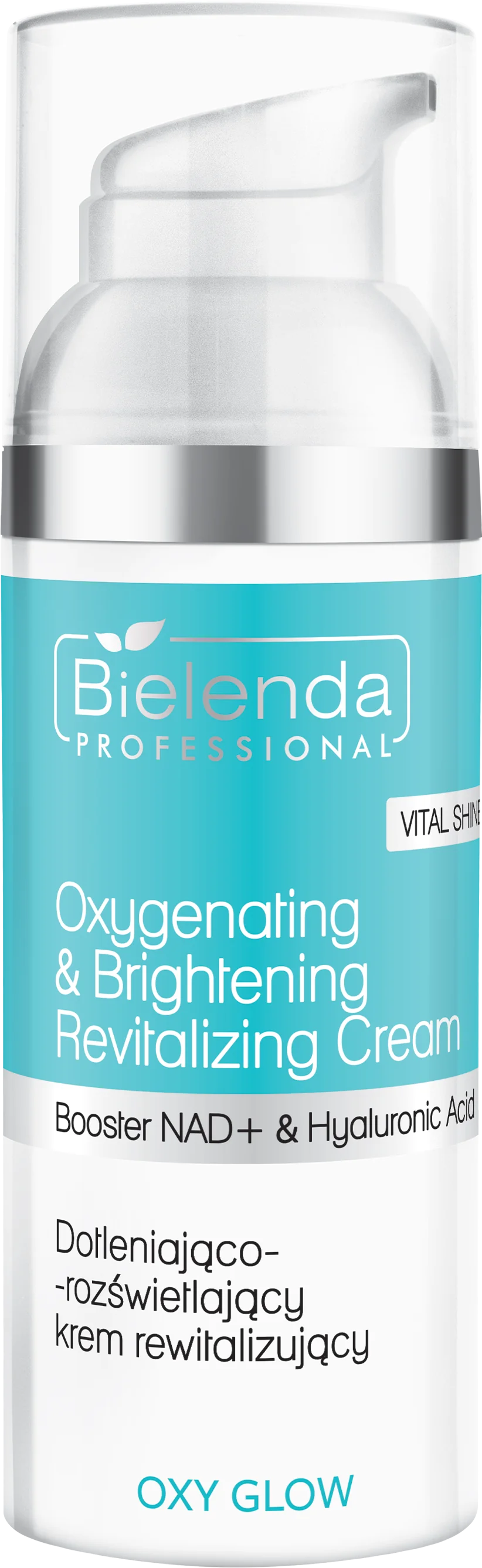 Bielenda Oxy Glow dotleniająco-rozświetlający krem rewitalizujący, 50 ml