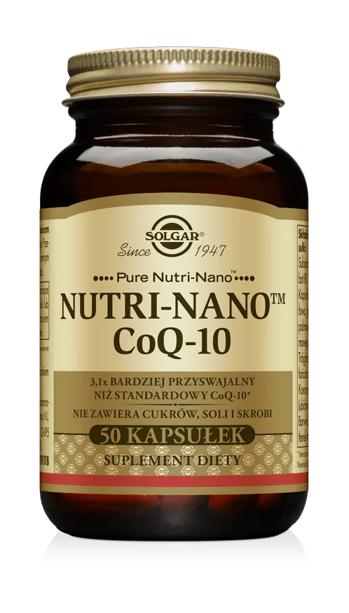 Solgar Nutri Nano CoQ10, suplement diety, 50 kapsułek