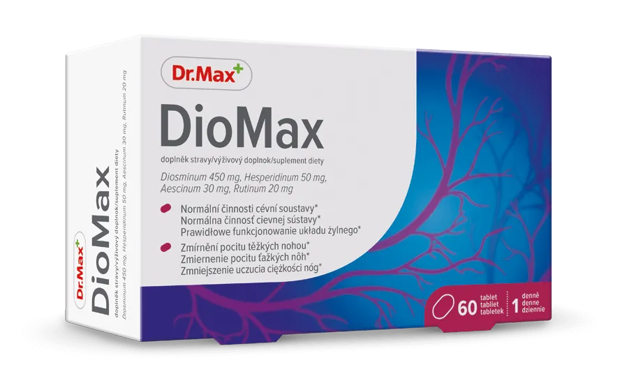 Diomax Dr.Max, suplement diety, 60 tabletek