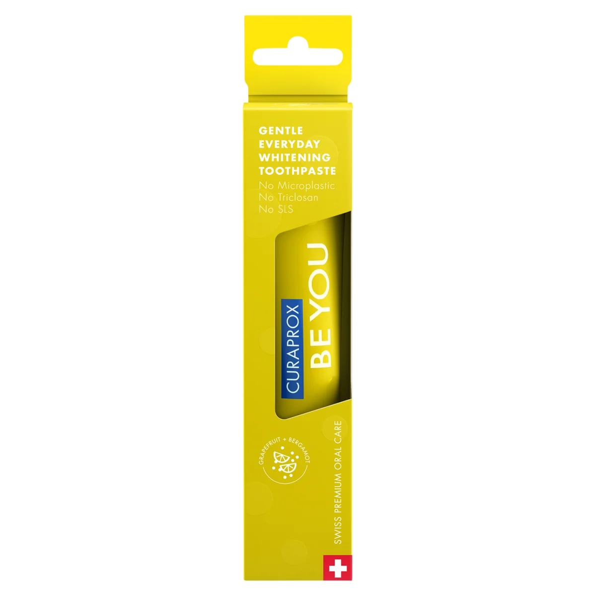 Curaprox Be You Yellow pasta do zębów o smaku grejpfruta i bergamotki, 60 ml