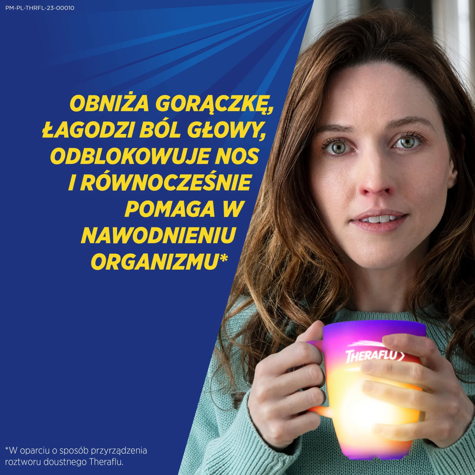 Theraflu Max Grip 1000 mg + 70 mg + 10 mg 10 saszetek