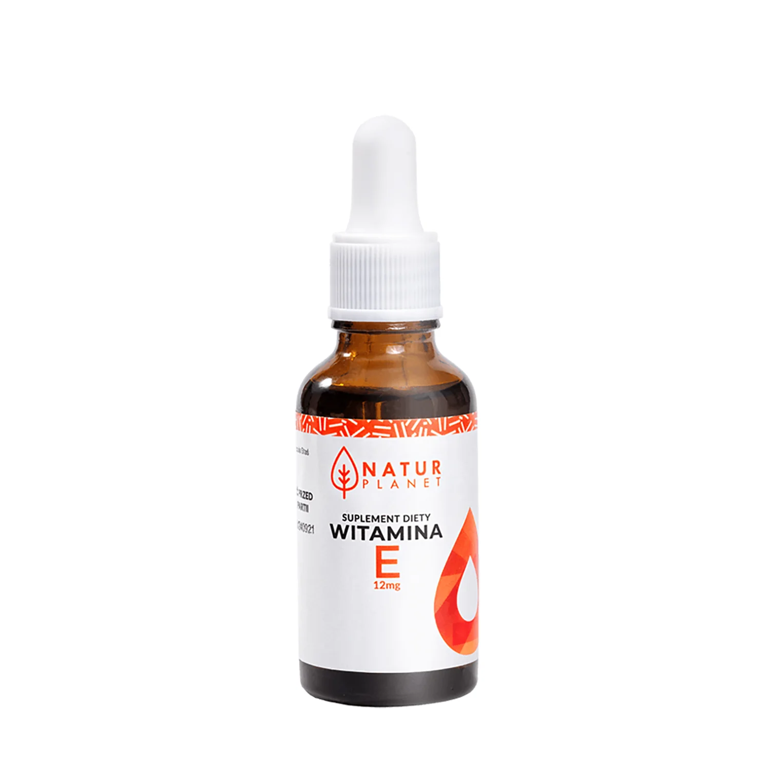 Natur Planet witamina E 12 mg krople, 30 ml
