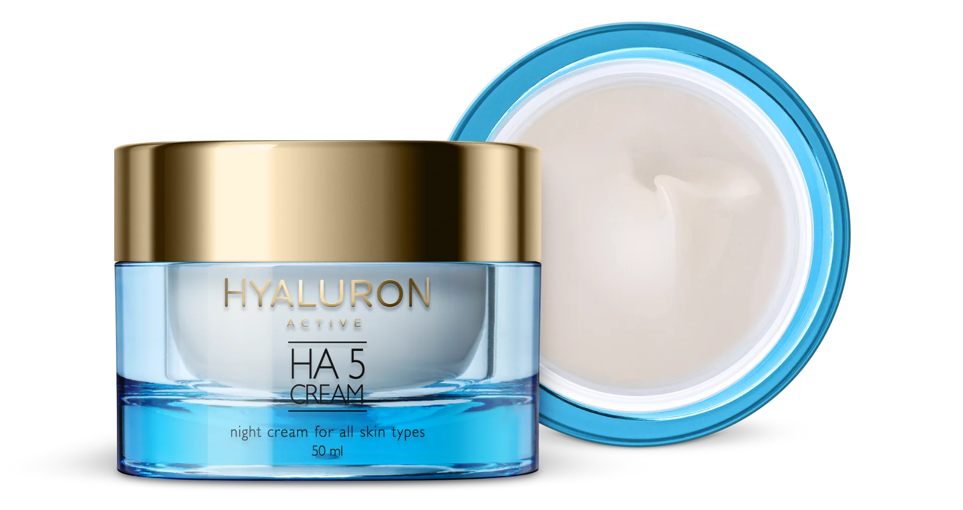 Nuance Hyaluron Active HA 5, krem na noc do wszystkich rodzajów cery, 50 ml