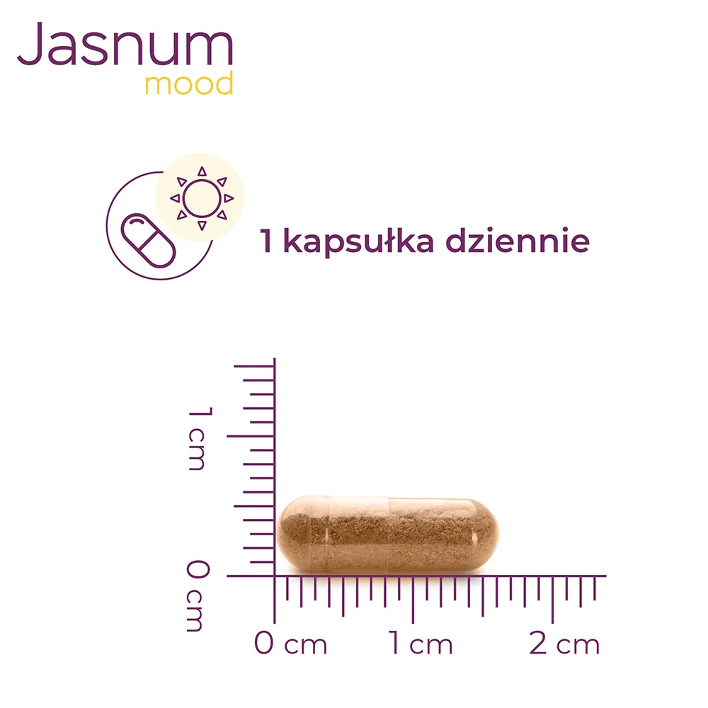 Jasnum Mood suplement diety, 30 kapsułek