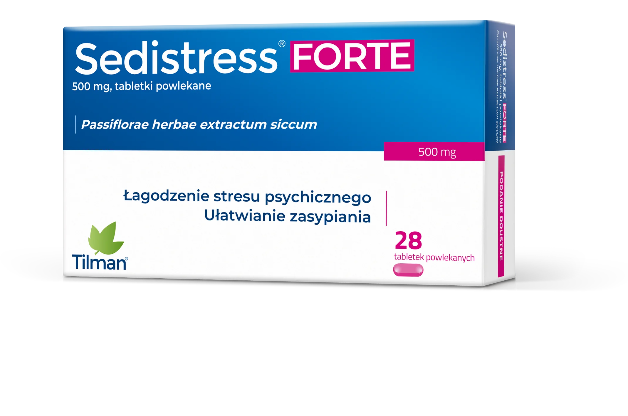Sedistress Forte 500 mg 28 tabletek