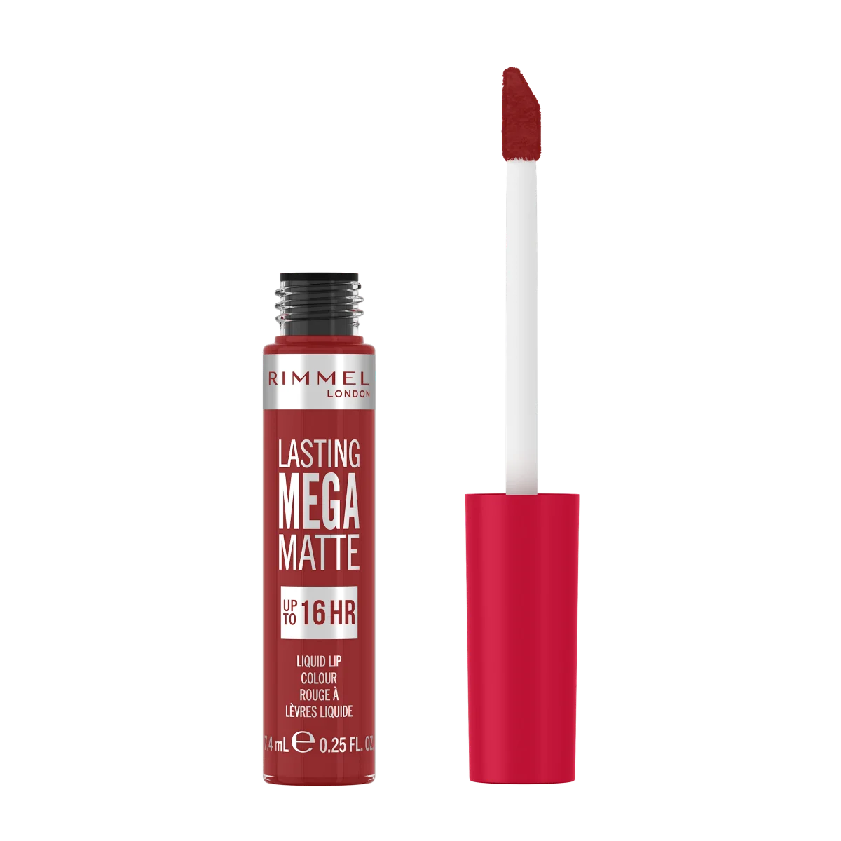Rimmel Lasting Mega Matte płynna pomadka do ust nr 500 Fire Starter, 7,4 ml