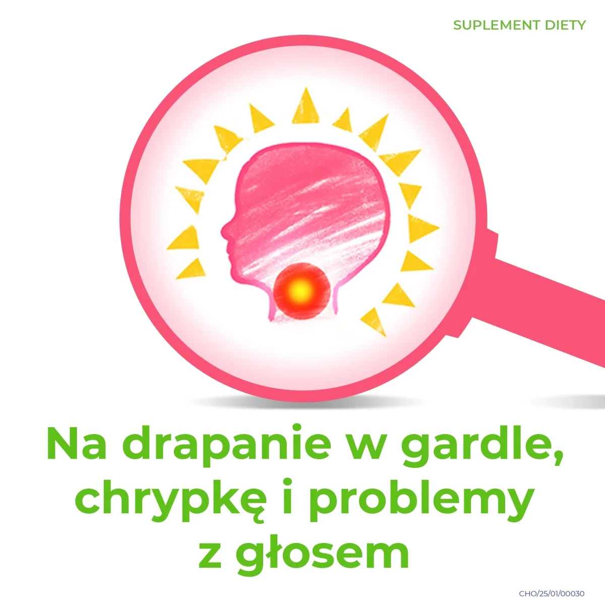 Cholinex Junior suplement diety od 4 roku życia, 16 pastylek do ssania, smak malinowy
