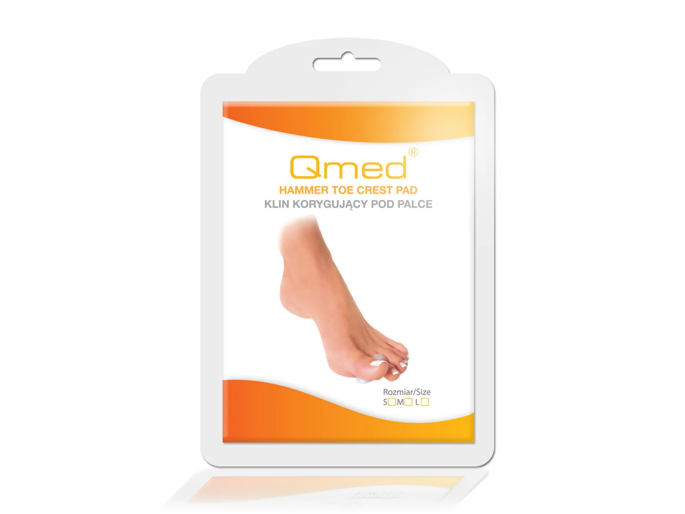 Qmed I205 klin korygujący pod palce rozmiar M