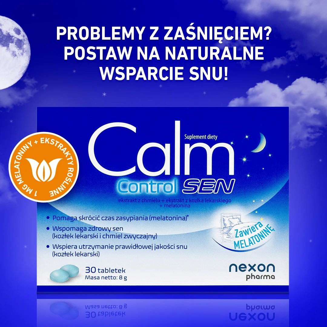 Calm Control Sen 30 tabletek