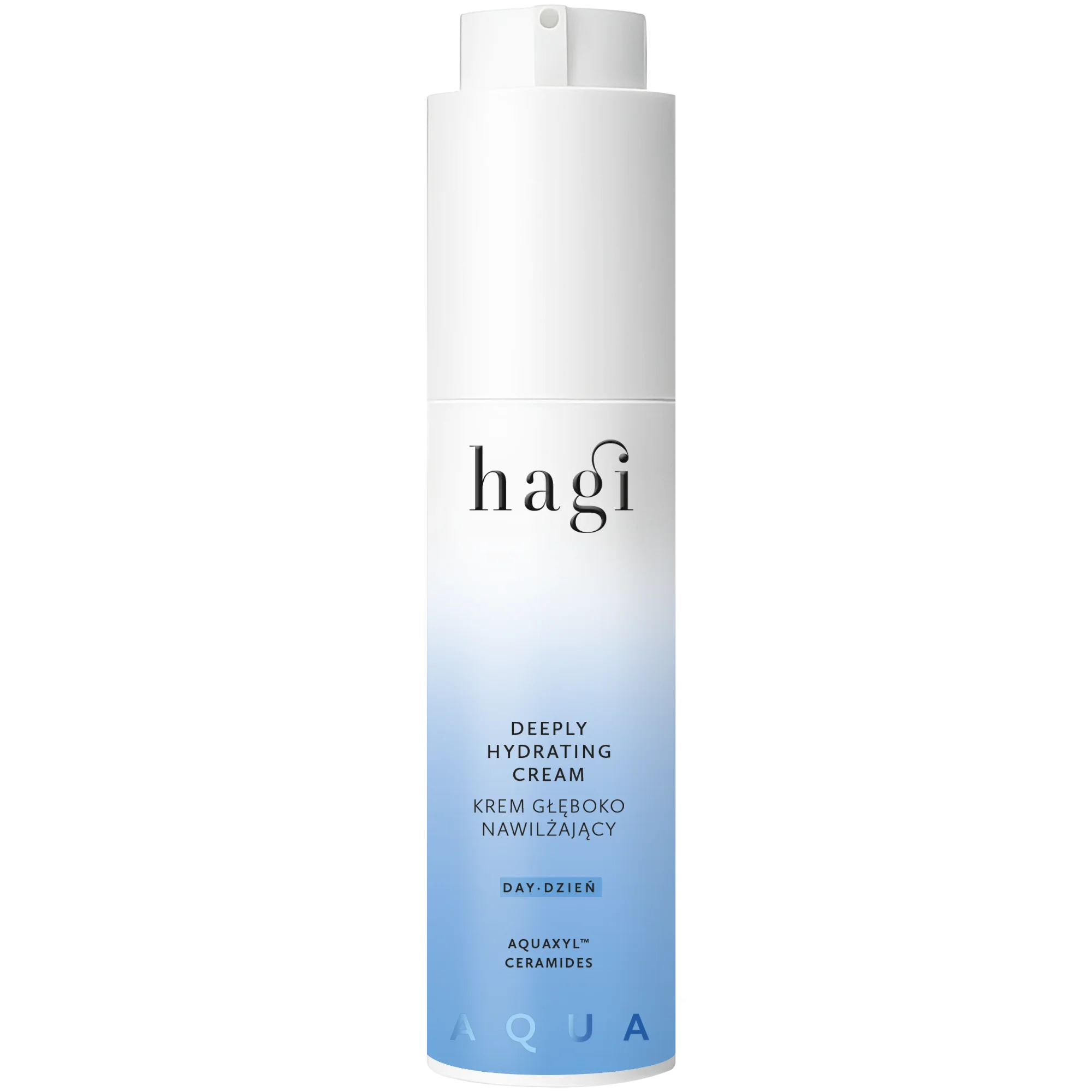 Hagi Aqua Zone krem głęboko nawilżający na dzień cera normalna i sucha, 50 ml