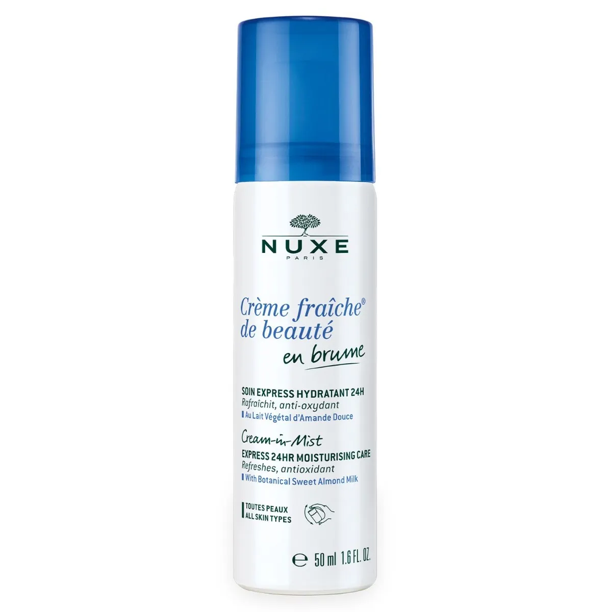 Nuxe Creme Fraiche de Beaute, kremowa mgiełka nawilżająca, 50 ml 