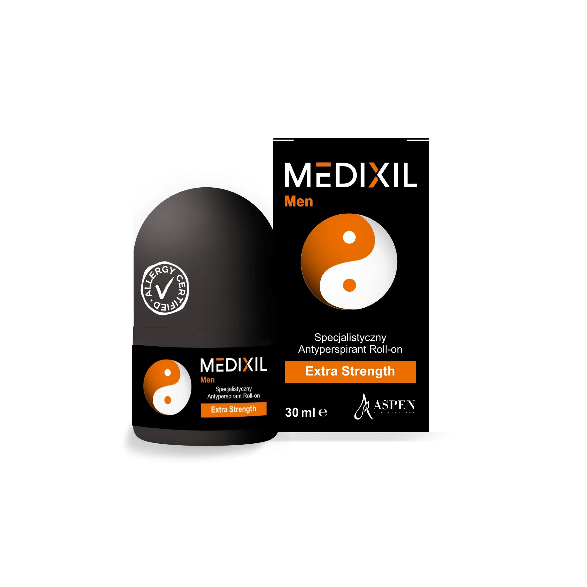 Medixil Men specjalistyczny antyperspirant roll-on, 30 ml