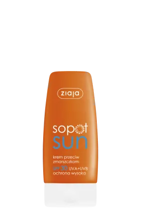 Ziaja Sopot Sun, krem przeciwzmarszczkowy SPF 30, 60 ml