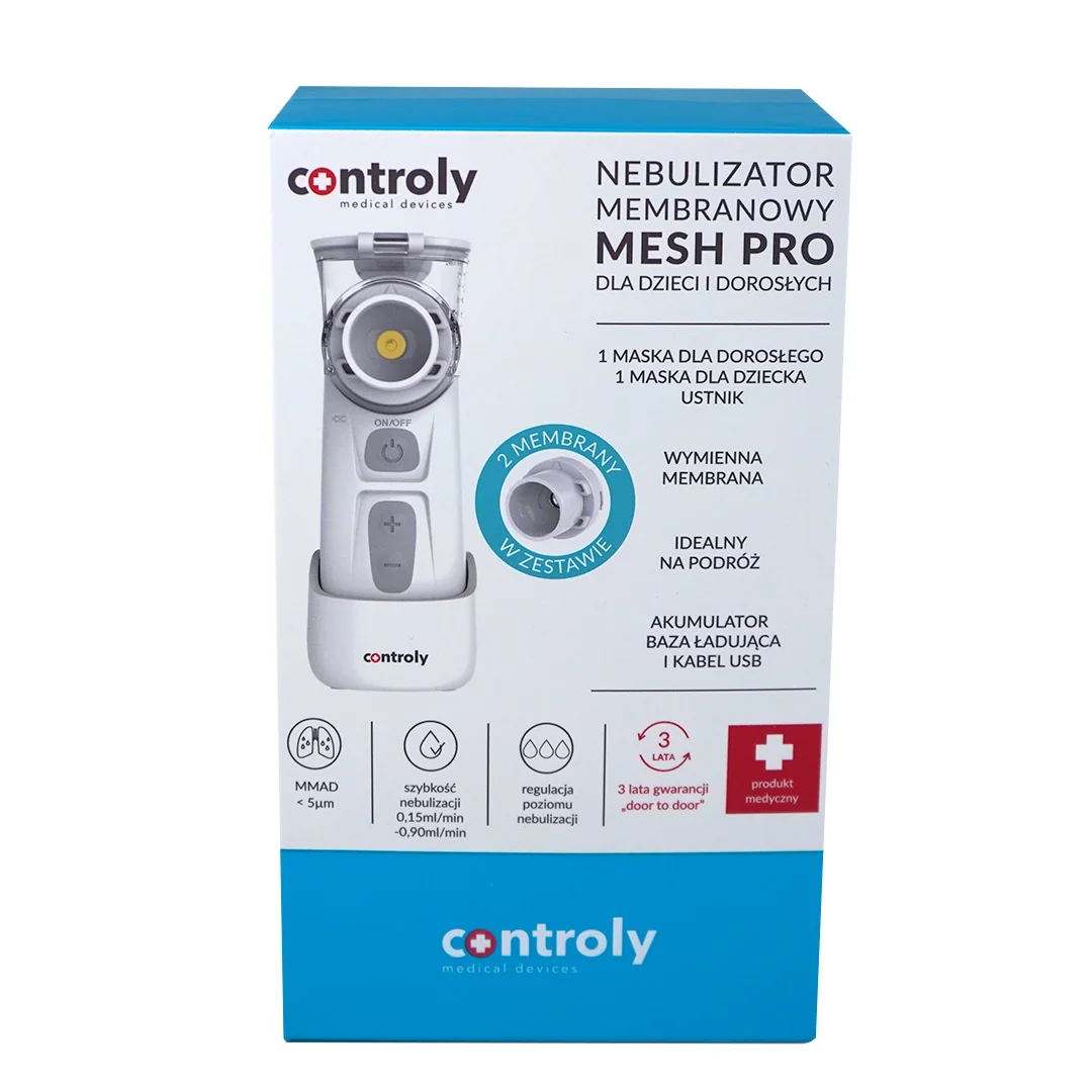 Controly Nebulizator membranowy Mesh Pro 1 sztuka
