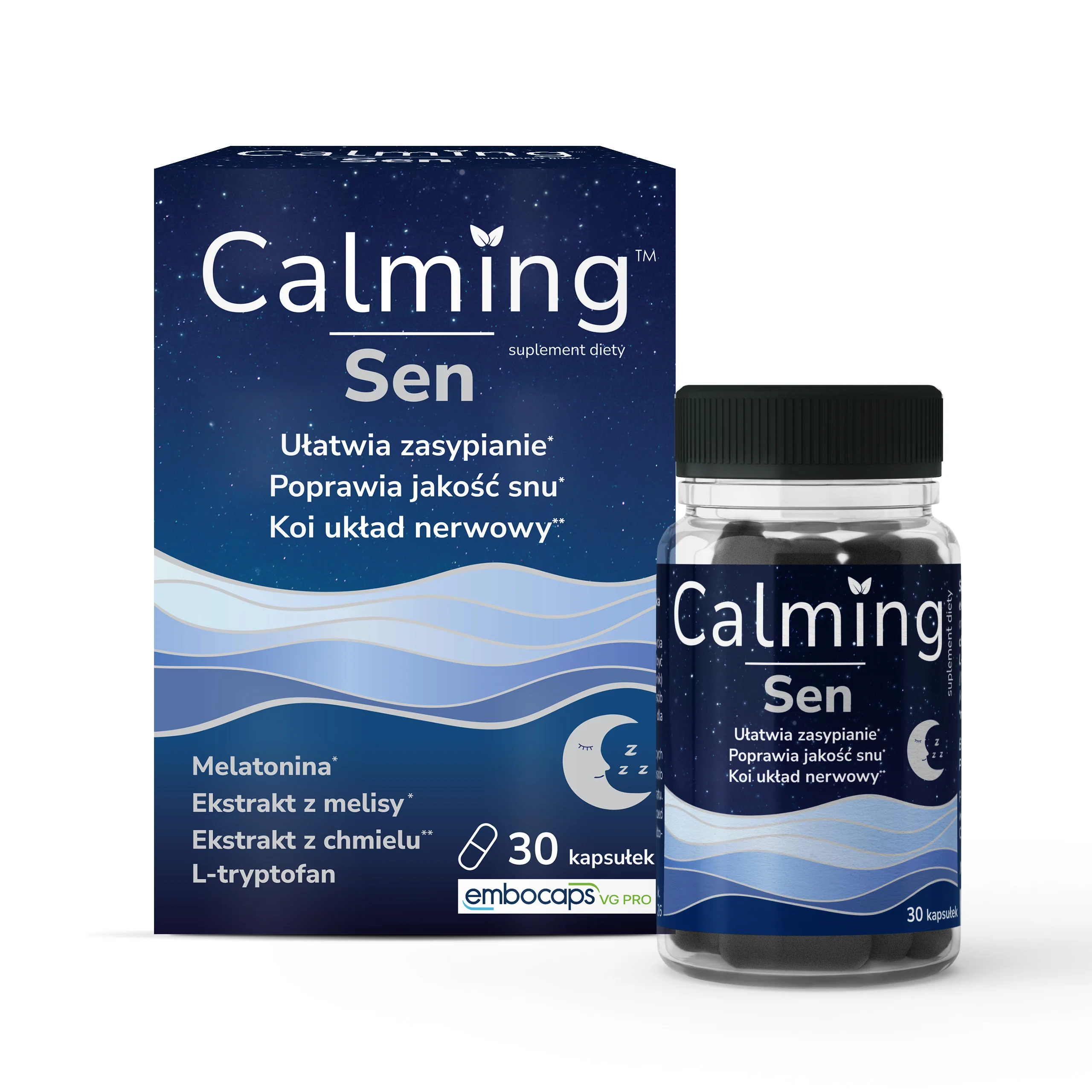 Domowa Apteczka Calming Sen 30 kapsułek