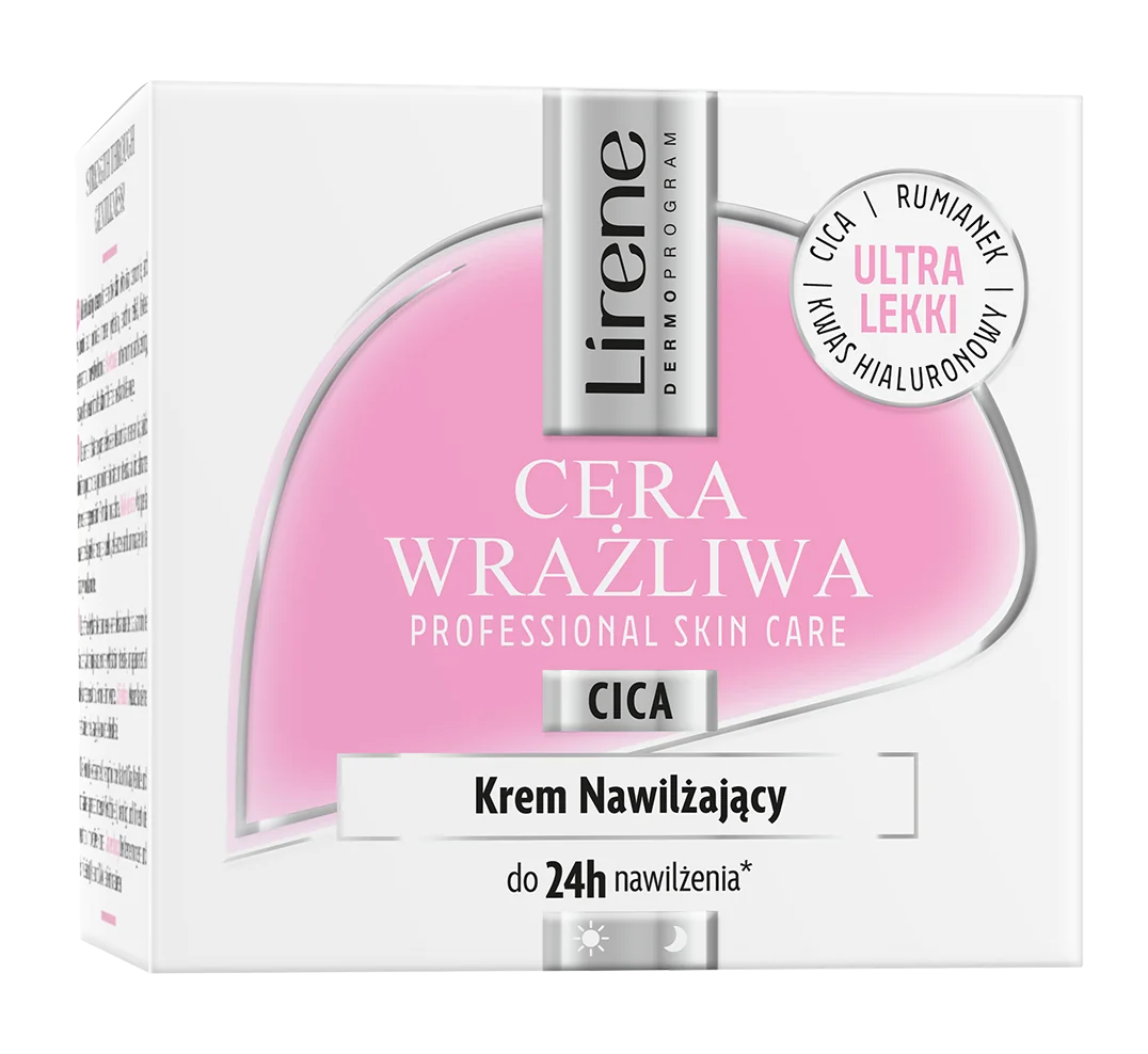 Lirene Cera Wrażliwa krem nawilżający, 50 ml