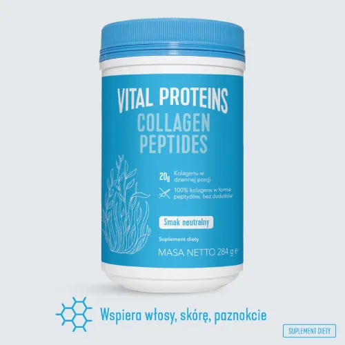 Vital Proteins Colagen Peptides Kolagen do picia, smak neutralny, suplement diety, 284g 