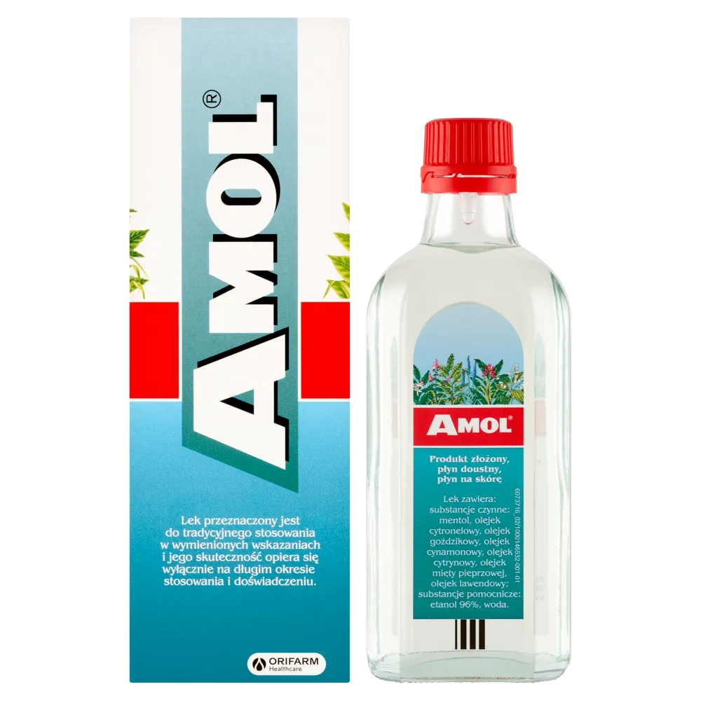 Amol, płyn doustny i na skórę, 150 ml 
