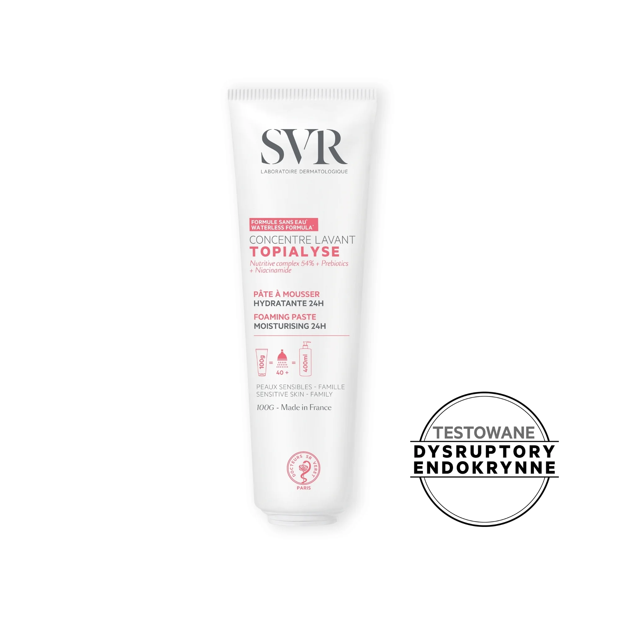 SVR Topialyse Eco Lavant nawilżający koncentrat do mycia, 100 ml