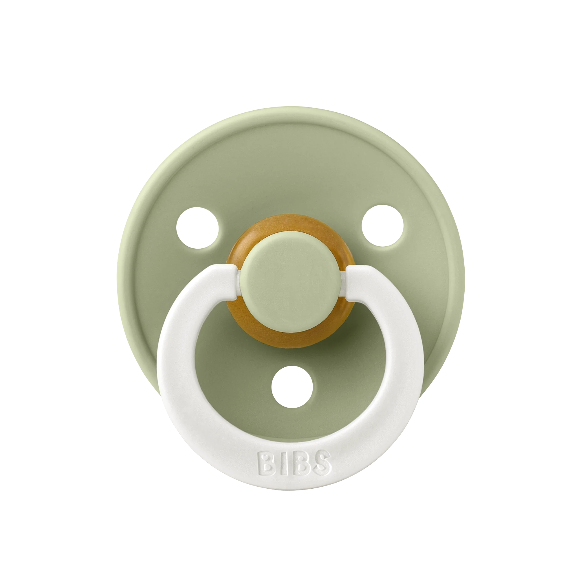 BIBS Pacifier Colour Sage Glow smoczek lateksowy, 1 szt.