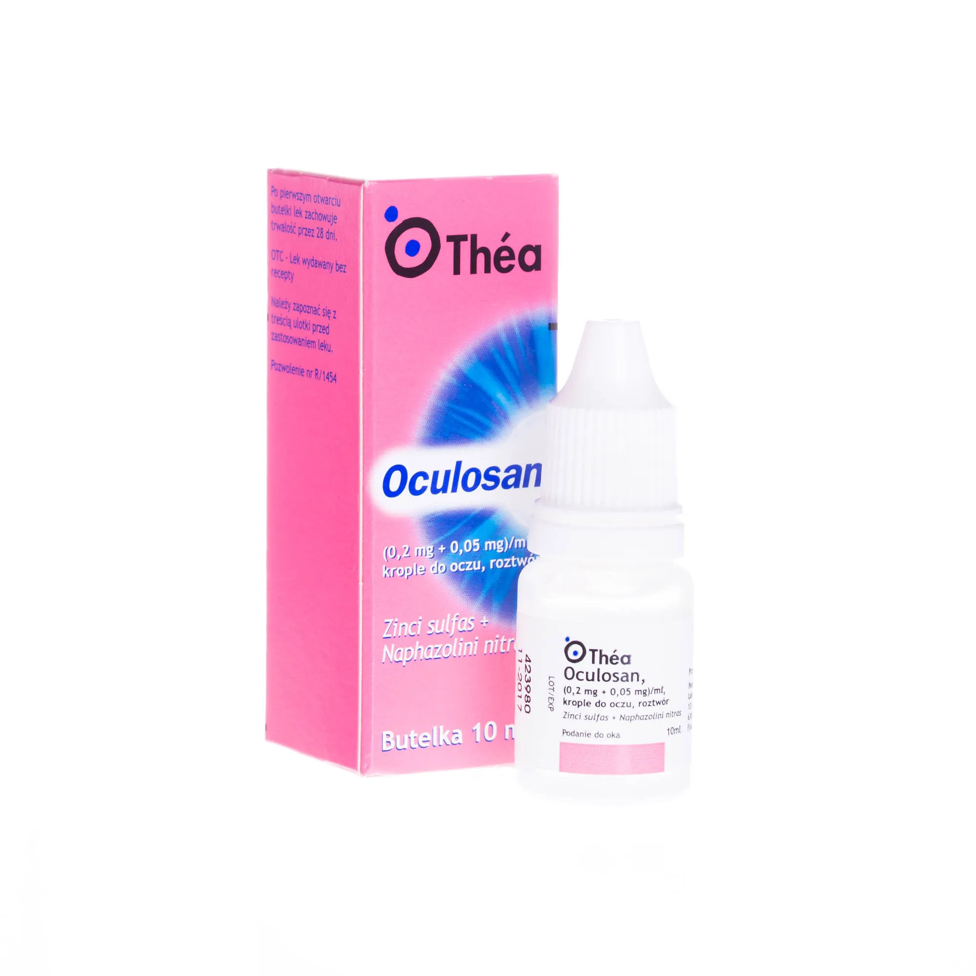 Oculosan(0,2 mg + 0,05 mg)/ml - krople do oczu, 10 ml