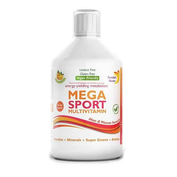 Swedish Nutra Mega Sport płyn, 500 ml