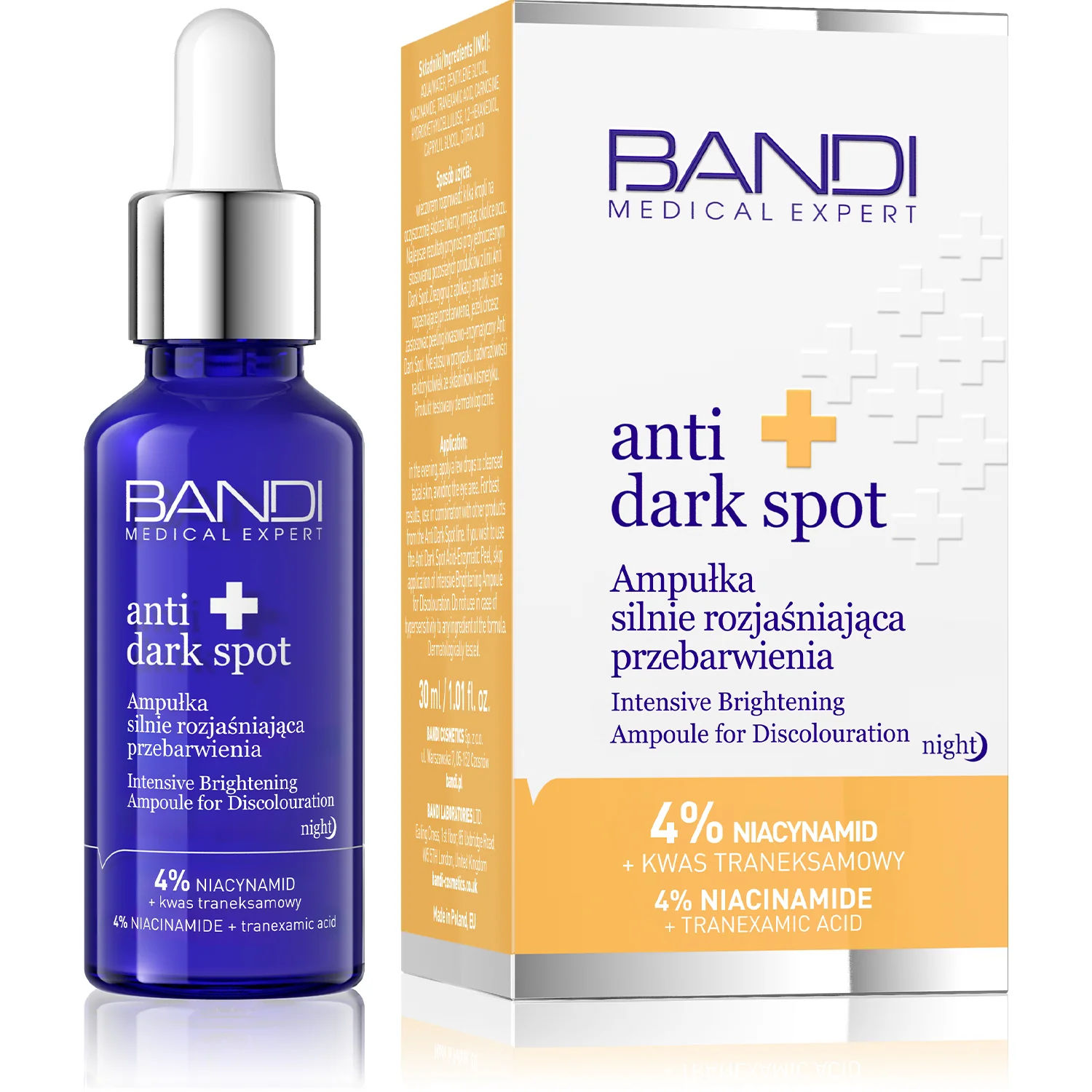 BANDI Anti Dark Spot ampułka silnie rozjaśniająca przebarwienia, 30 ml