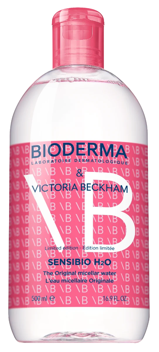 Bioderma Sensibio H2O woda micelarna edycja limitowana Victoria Beckham, 500 ml