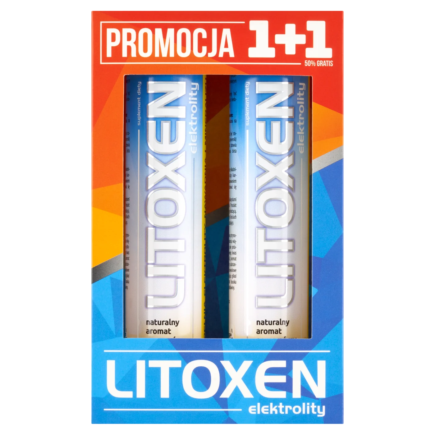 Litoxen elektrolity, 40 tabletek musujących