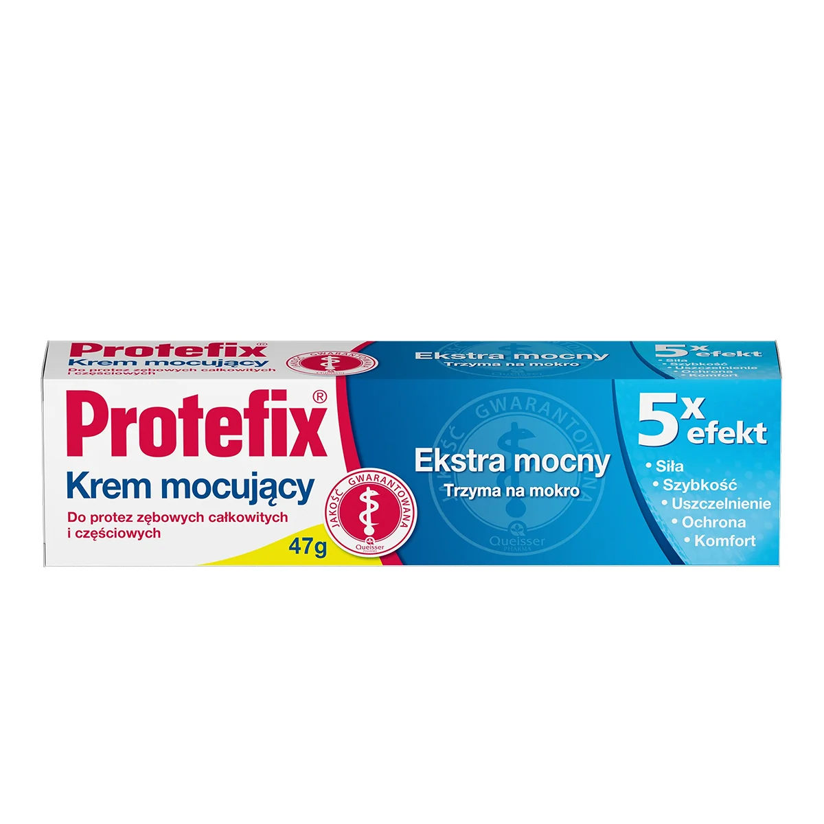Protefix ekstra mocny krem mocujący do protez zębowych, 47 g
