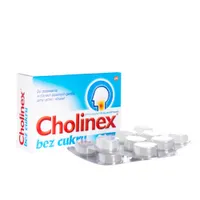 Cholinex bez cukru, ( Cholini salicylas ) 150 mg, 24 pastylki twarde