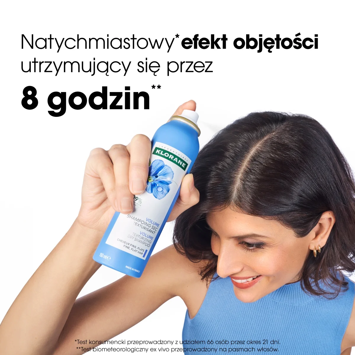 Klorane teksturujący szampon suchy, 150 ml