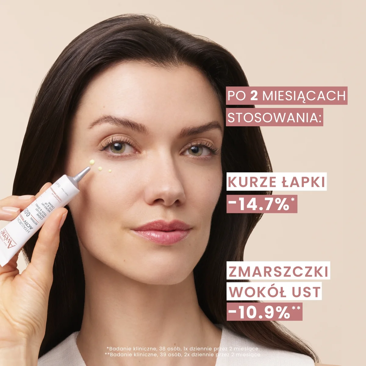 Avène Hyaluron Active Procedure mikroliftingujący krem na okolice oczu i ust, 15 ml